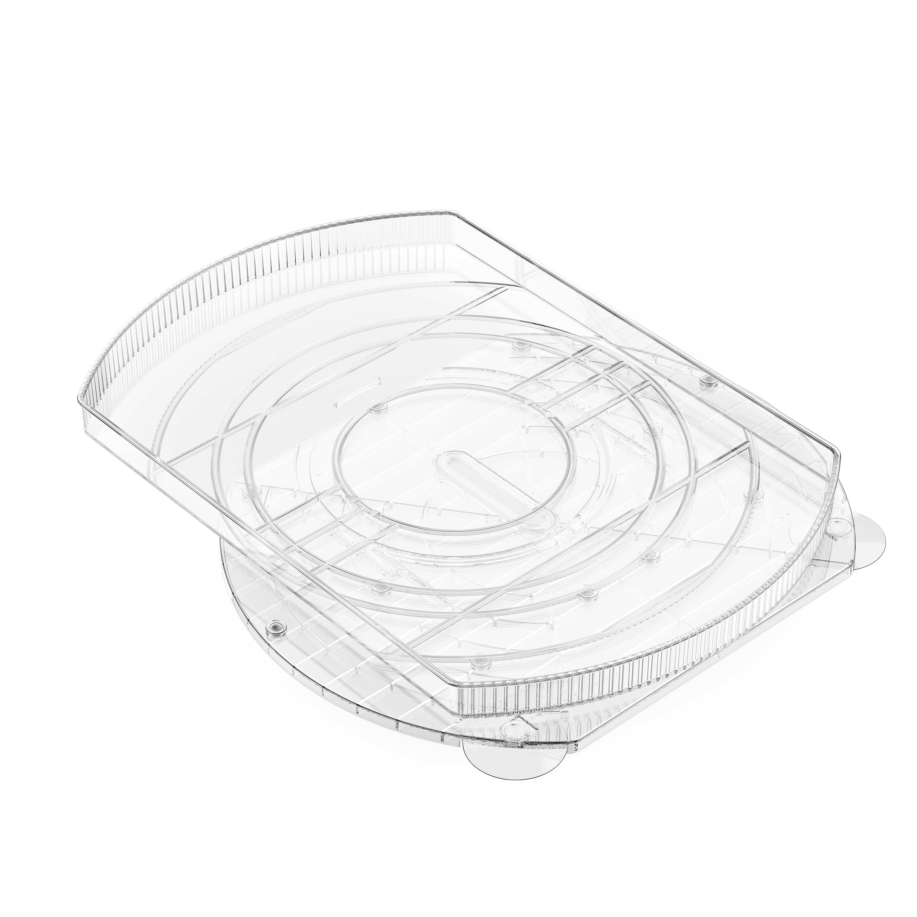 Koelkast ovaal draaitafel