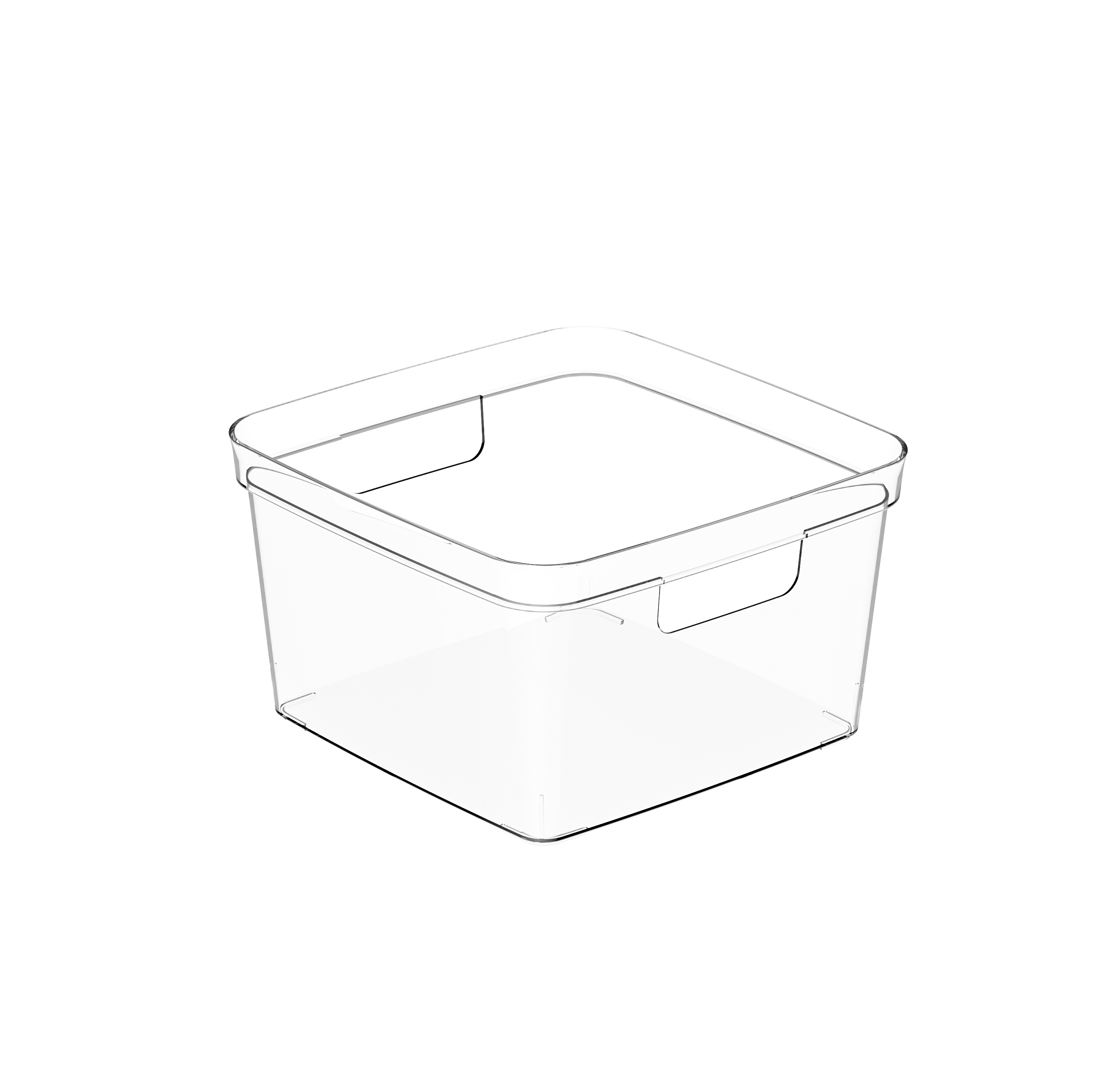 Duidelijke opslagbakken