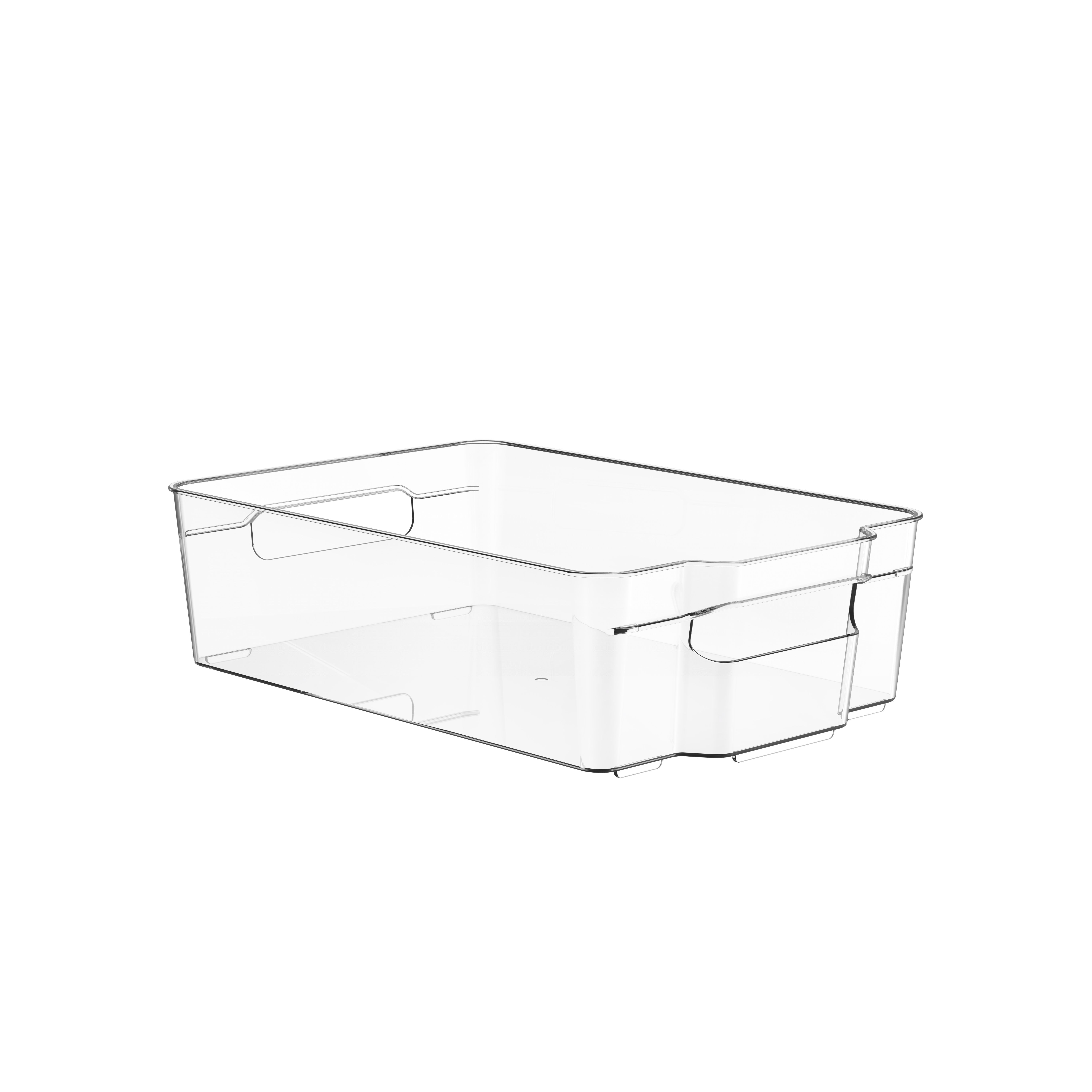 Grote koelkast bak met handgrepen